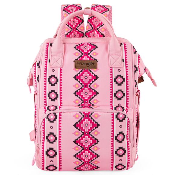 Wrangler Pink Large Multi-Use Backpack or Baby Travel Bag *Brand NEW in Box* - Picture 1 of 8